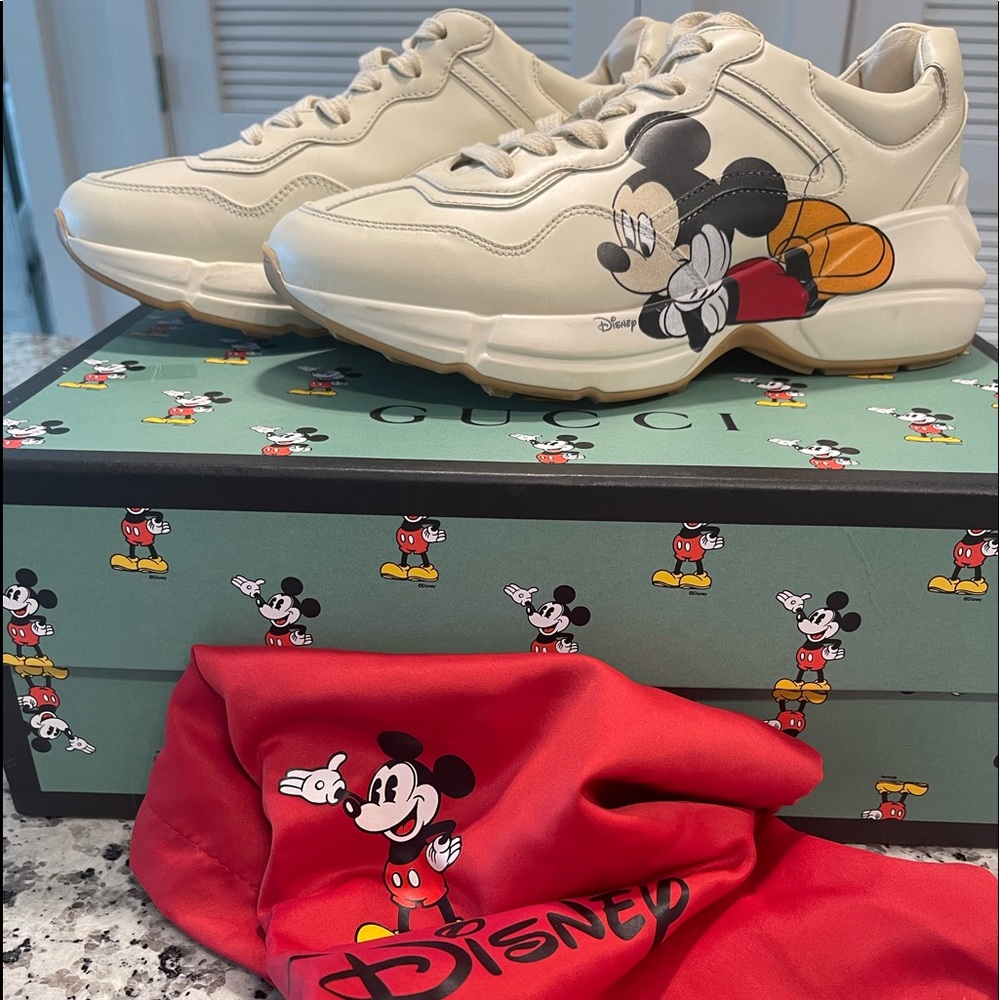 Gucci x Disney Grandpa sneakers. Exclusive Edition